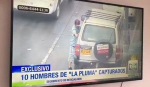 Un voleur colombien stoppé net