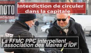 La FFMC PPC s'invite aux voeux d'Anne Hidalgo, la Maire de Paris