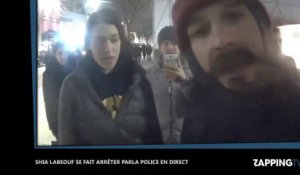 Shia Labeouf se fait arrêter par la police en plein direct (Vidéo)