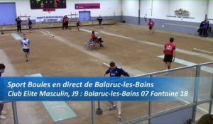Troisième tour, tir progressif, Club Elite Masculin, J9, Balaruc-les-Bains contre Fontaine, saison 2016-2017