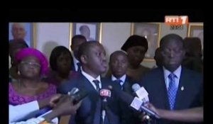 Le président de l'assemblée nationale Soro G en mission au Sénégal a echangé avec les députés