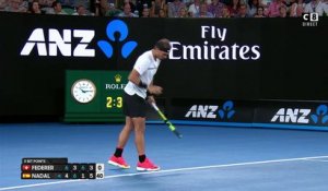 Balle de set pour Nadal ! Tout se jouera au 5ème set pour Federer et Nadal - Finale de l'Open d'Australie