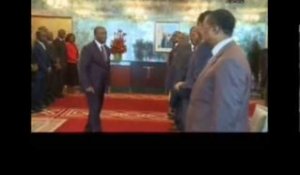 Le Président Ouattara a reçu en audience les Présidents d`Assemblées nationales d`Afrique