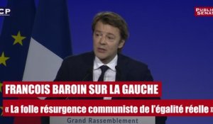 François Baroin critique la gauche et sa « folle résurgence communiste de l’égalité réelle »