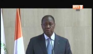 Le Président Alassane Ouattara a regagné Abidjan apres un séjour privé en France