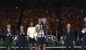 Open d'Australie 2017 - Roger Federer : "Je n'ai pas de mot, c'est fou !"