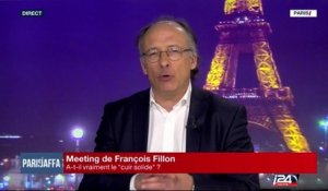 Meeting de François FIllon : un discours de combat