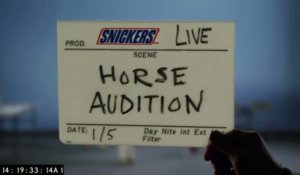 SNICKERS  "Horse Casting" (Super Bowl 2017)