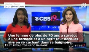 Cette texane survit à une tornade grâce à sa baignoire !