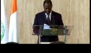 Extrait de l'allocution du Président Ouattara aux ambassadeurs accrédités en Côte d'Ivoire