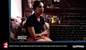Envoyé Spécial : La lettre troublante d’une jeune partie en Syrie à sa mère (Vidéo)