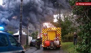 Le Relecq-Kerhuon (29). L'ex-laboratoire Science et Mer en feu