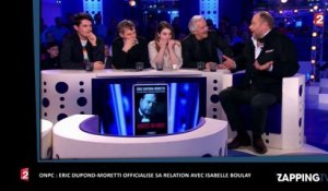ONPC : Eric Dupond-Moretti officialise sa relation avec Isabelle Boulay (vidéo)