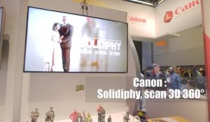 Aperçu de la cabine photographique Canon Solidiphy au CES 2017