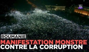 Roumanie : 500.000 manifestants contre la corruption