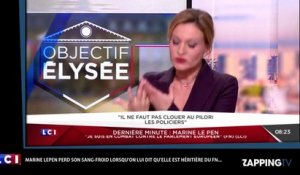 Marine Le Pen s’énerve contre une journaliste sur LCI (Vidéo)