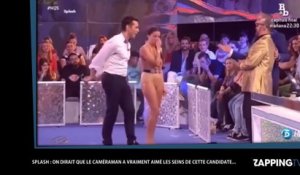Espagne : Un cameraman bloque sur la poitrine d’une candidate en maillot de bain
