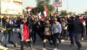 Manifestation de partisans de Sadr pour réclamer des réformes