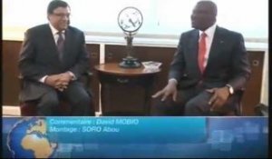 Le ministre Ahmed Bakayoko a echangé avec l'ambassadeur de France SEM Georges Serre