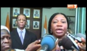 L'émissaire de la CPI Fatou Bensouda chez le 1er Ministre Ahoussou