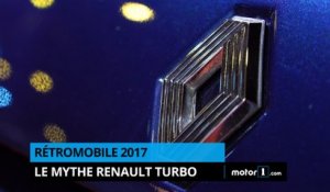 Rétromobile 2017 - On vous présente le stand Renault Turbo !