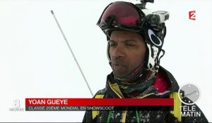 Le snowscoot a la cote sur les pistes de ski