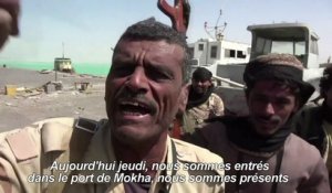 Yémen: les loyalistes prennent aux rebelles le port de Mokha