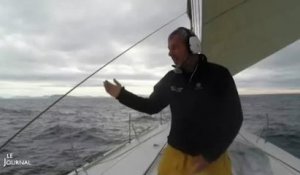 Vendée Globe : Réaction de Sébastien Destremau