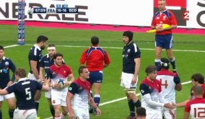 6 Nations / France - Écosse (16-16) : Lamerat manque un essai tout fait