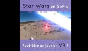 Ils jouent une scène de Star Wars et filment tout en GoPro