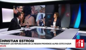 C. Estrosi: «Si vous me demandez si François Fillon fait une campagne normale, je vous dirais non»