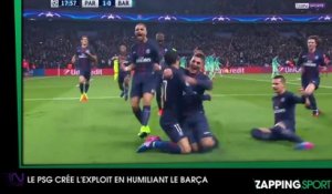 Zap Sport 15 février : Le PSG humilie le Barça au terme d’un match d’anthologie (vidéo)