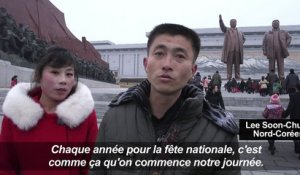 Les Nord-Coréens honorent la mémoire de Kim Jong-Il