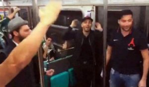 PSG: Le supporter du métro