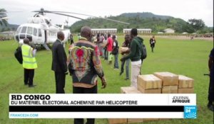 RDC : le matériel électoral acheminé par hélicoptères avec l'aide de la Monusco