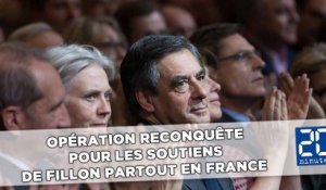Opération reconquête pour les soutiens de Fillon partout en France