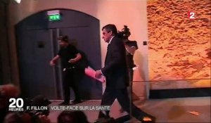 Présidentielle 2017 : François Fillon fait volte-face sur la santé