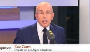 Éric Ciotti : «La fusion des girouettes n'a jamais donné le bon cap en matière politique»