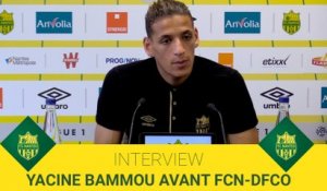 Yacine Bammou avant FCN-DFCO