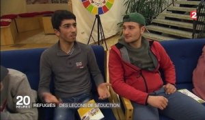En Allemagne, des réfugiés assistent à des cours de séduction