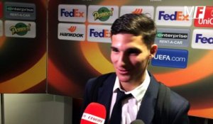 Houssem Aouar raconte son premier but au Parc OL