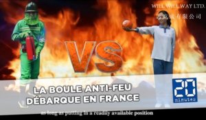 La boule anti-feu qui éteint les incendies en quelques secondes débarque en France