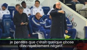 Ranieri - Mourinho : "Difficile de trouver les mots"