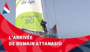 J109 : L'arrivée de Romain Attanasio / Vendée Globe