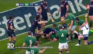 XV de France : nouvelle déception en Irlande