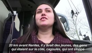 Marine Le Pen à Nantes: des autocars pris pour cible