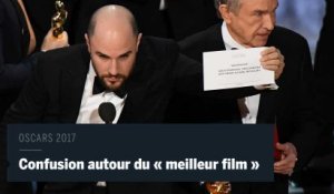 "La La Land" annoncé par erreur comme Oscar du meilleur film