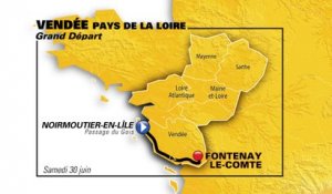 Tour de France 2018 - Le Grand Départ du Tour 2018 et le passage du Gois