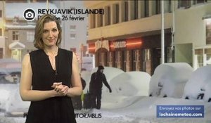 Record de neige en Islande