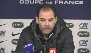 Coupe de France – Stéphane Moulin : ‘’On a été très loin de notre niveau’’